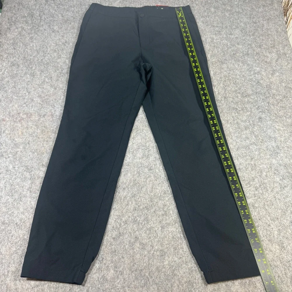 Banana Republic Mens Motion Tech Hybrid Pant Black Size 34 Tapered Performance